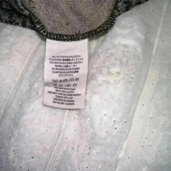 Free People Knit Leggings in Leopard Print Combo / Tan, Beige, Black / Size S - Picture 11 of 14